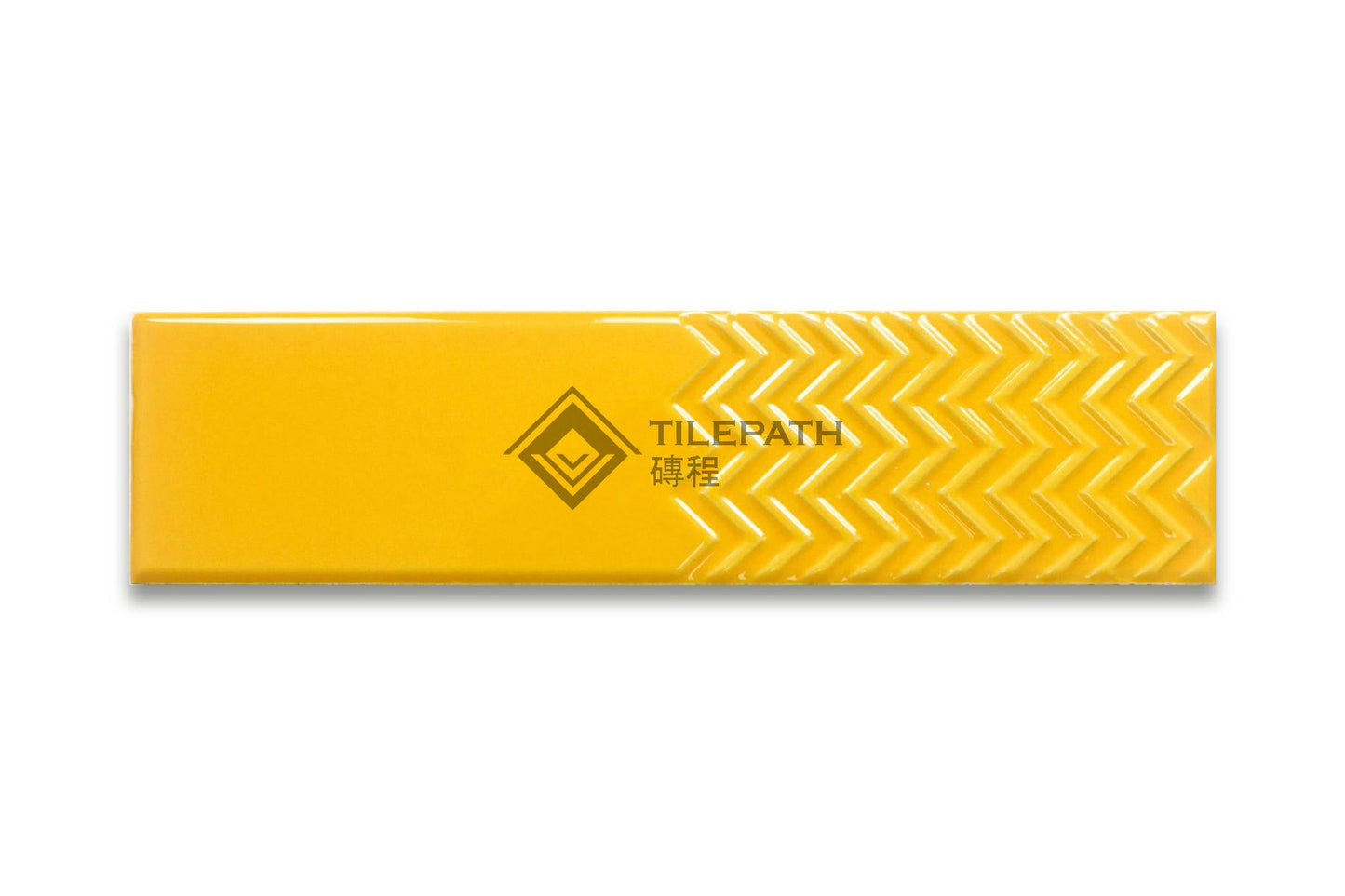 芃蒂尼系列黃色磚(亮光交叉面) 效果圖