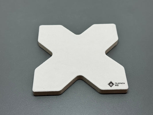 白色星星十字 (啞光面) 樣板