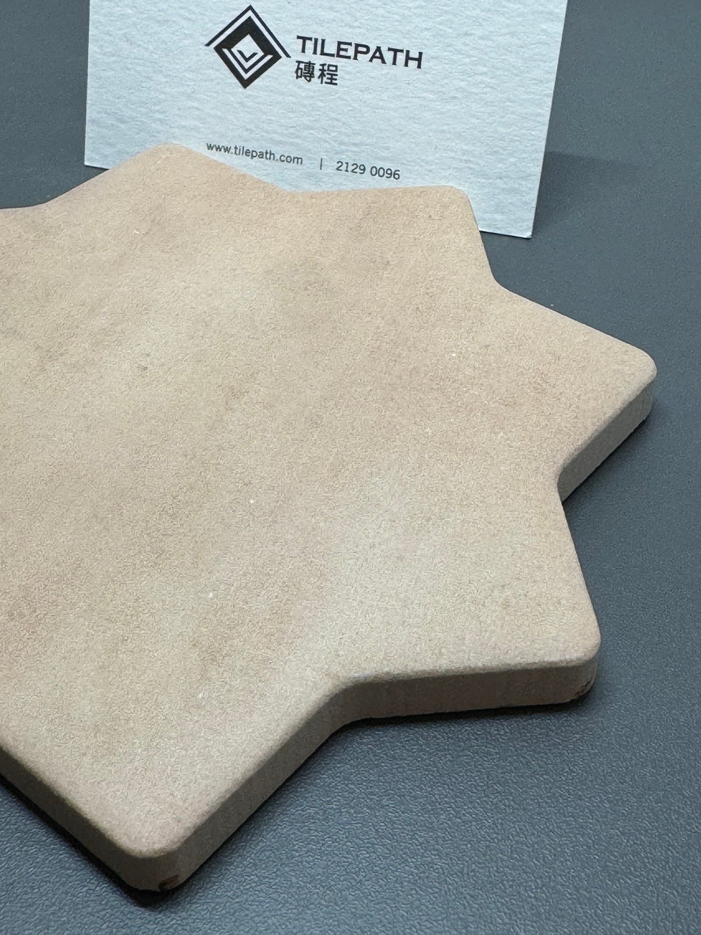 淺焦糖星星十字A (啞光面) 樣板