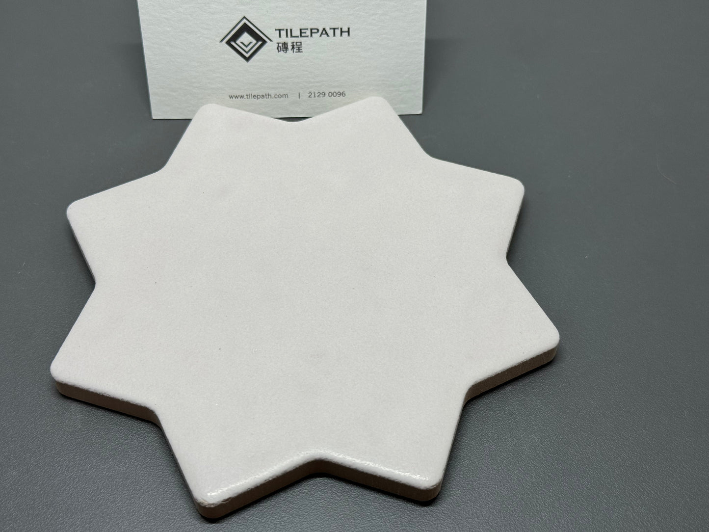 白色星星十字A (啞光面) 樣板