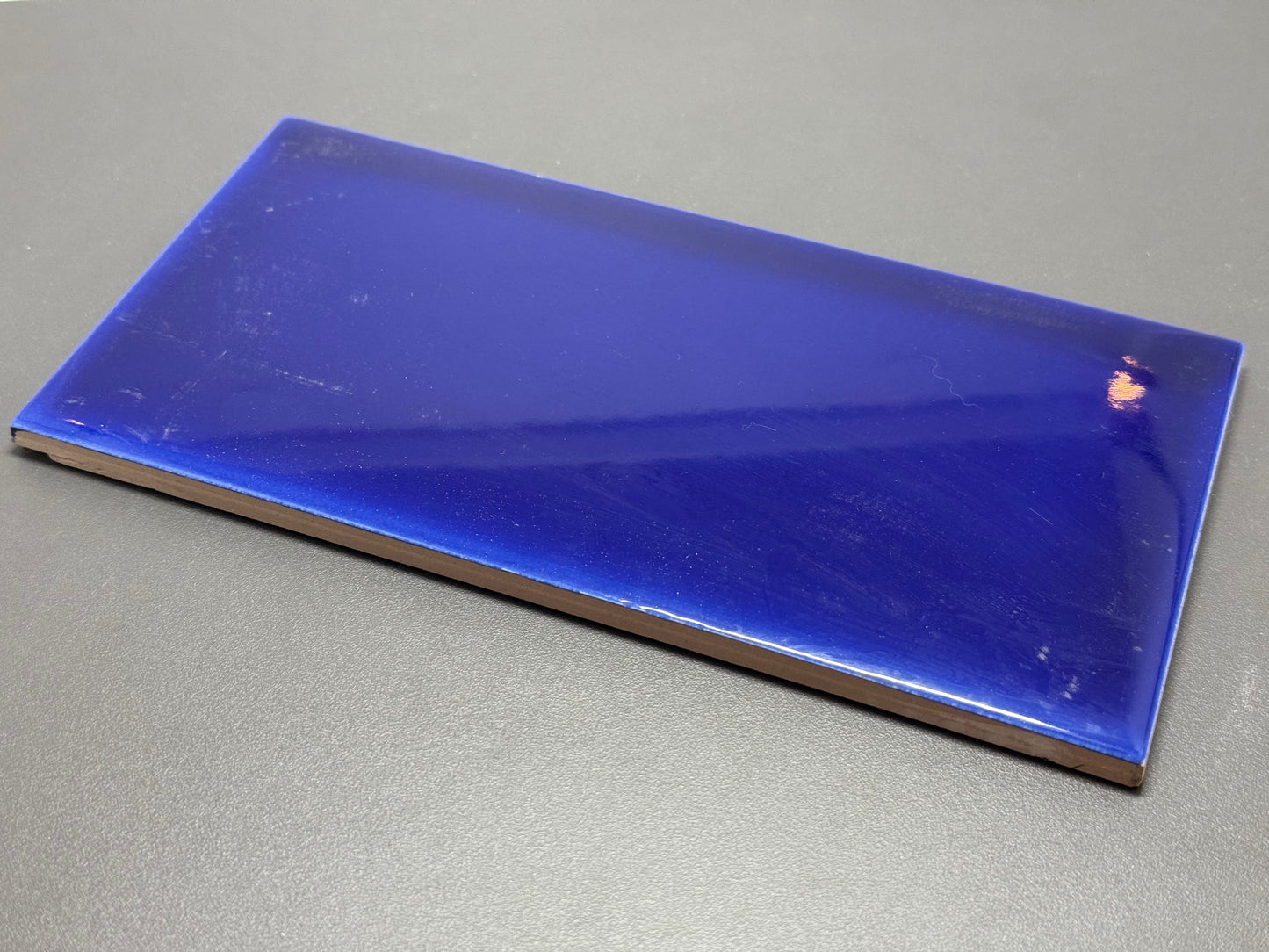 常規直邊系列藍色磚 (亮光面) 樣板