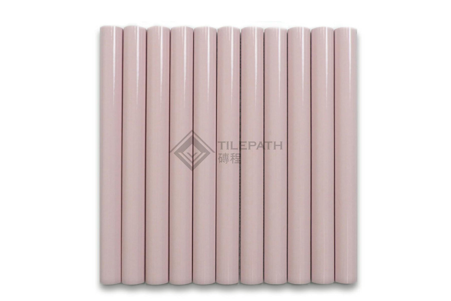 喜茶系列淺粉紅亮光面 樣板