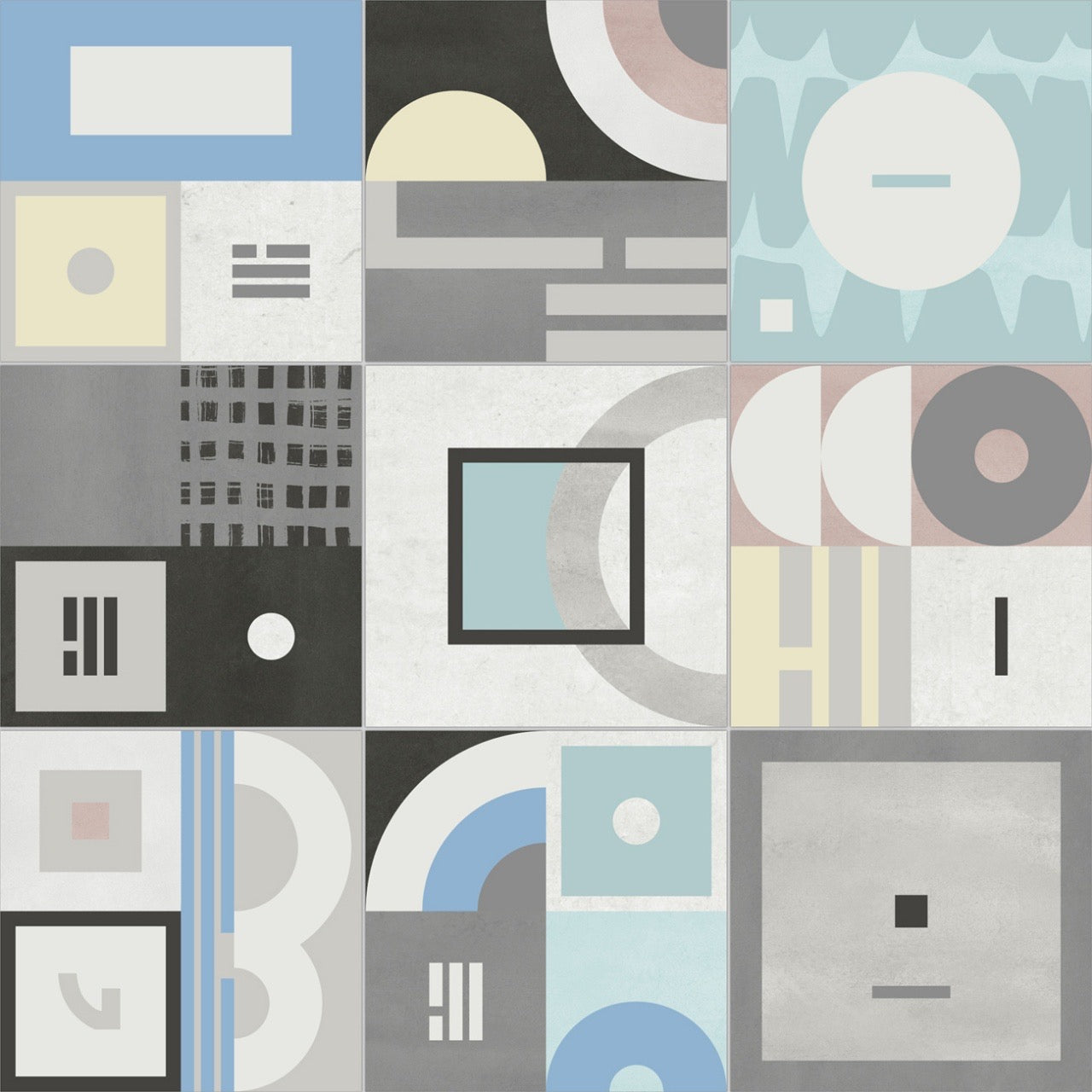 藝術之美瓷磚 ;樣板