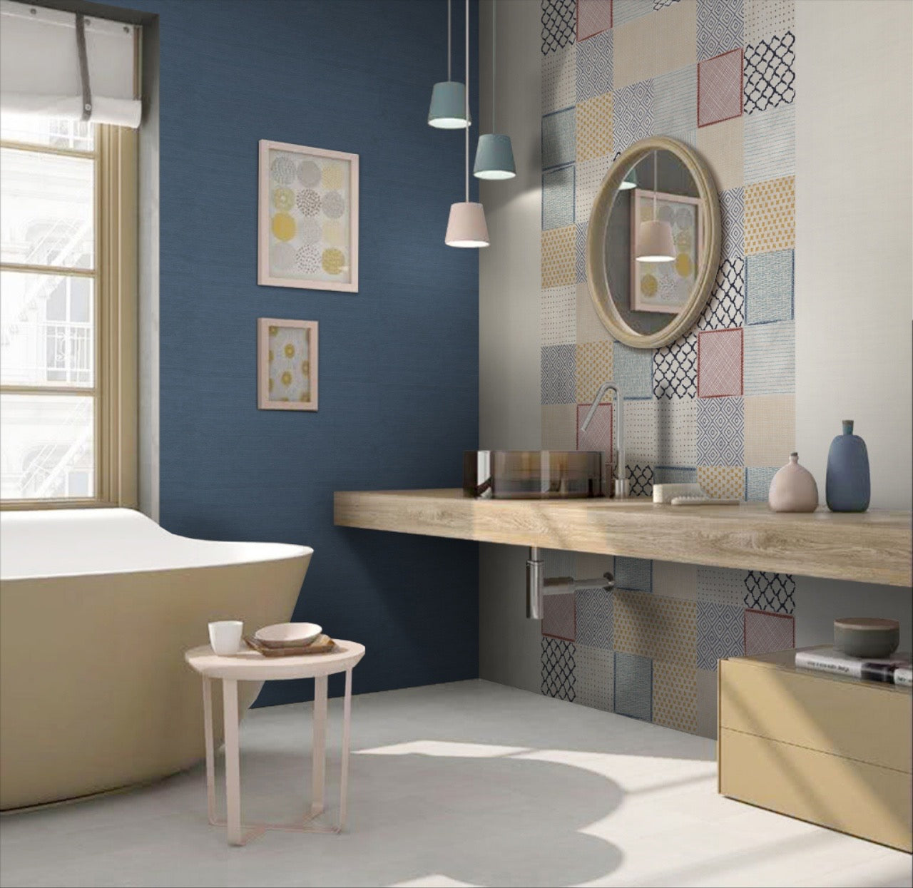 畫家之夢瓷磚 ;參考圖