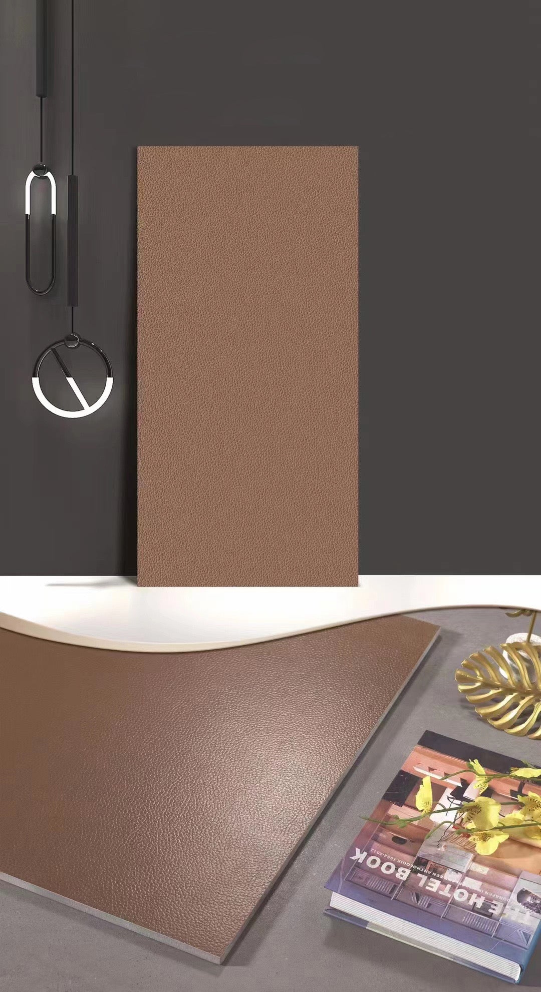 泥土褐皮紋磚 參考圖