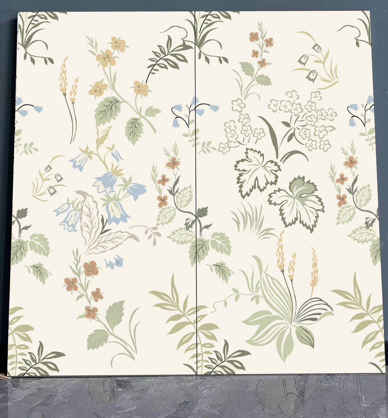 花開富貴花片 ;樣板