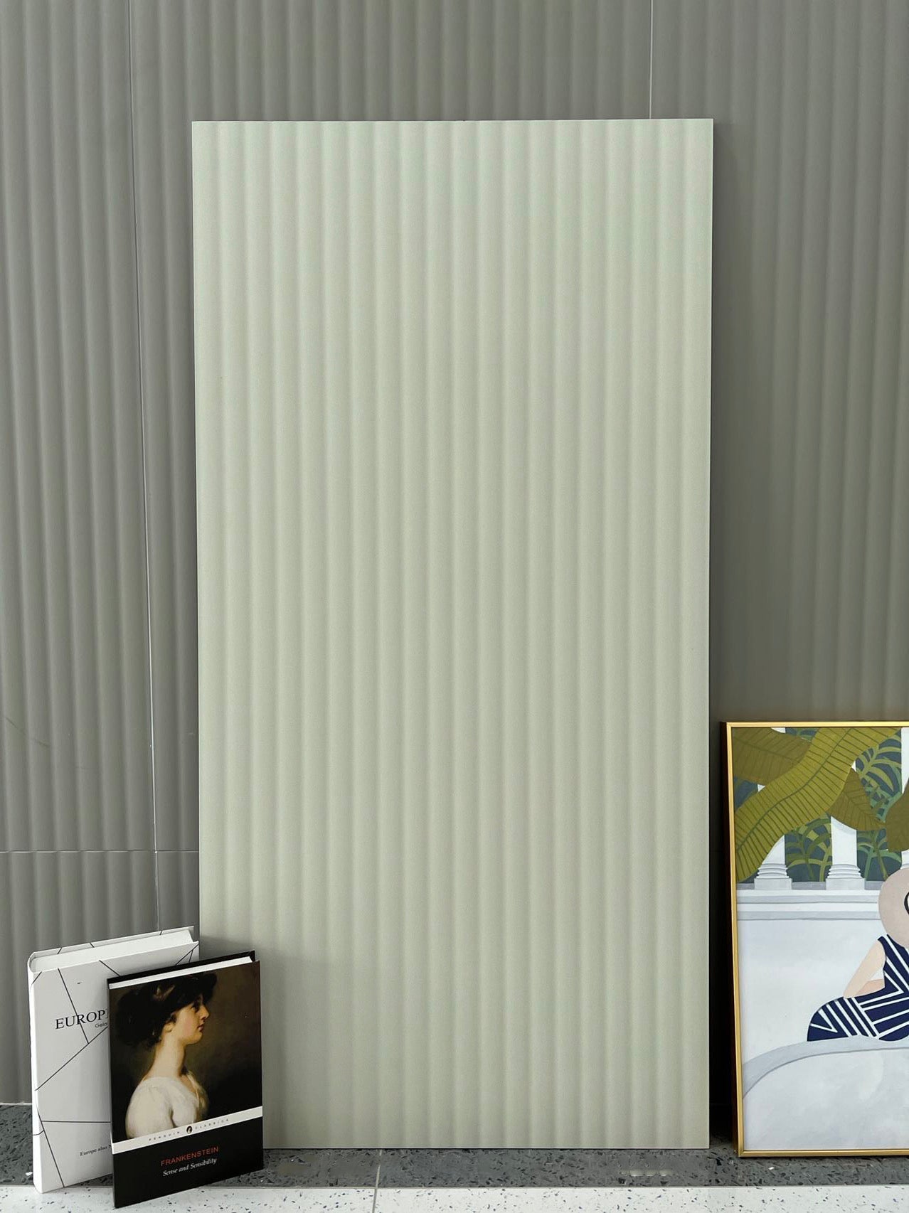 莫蘭迪莓果灰色磚 參考圖