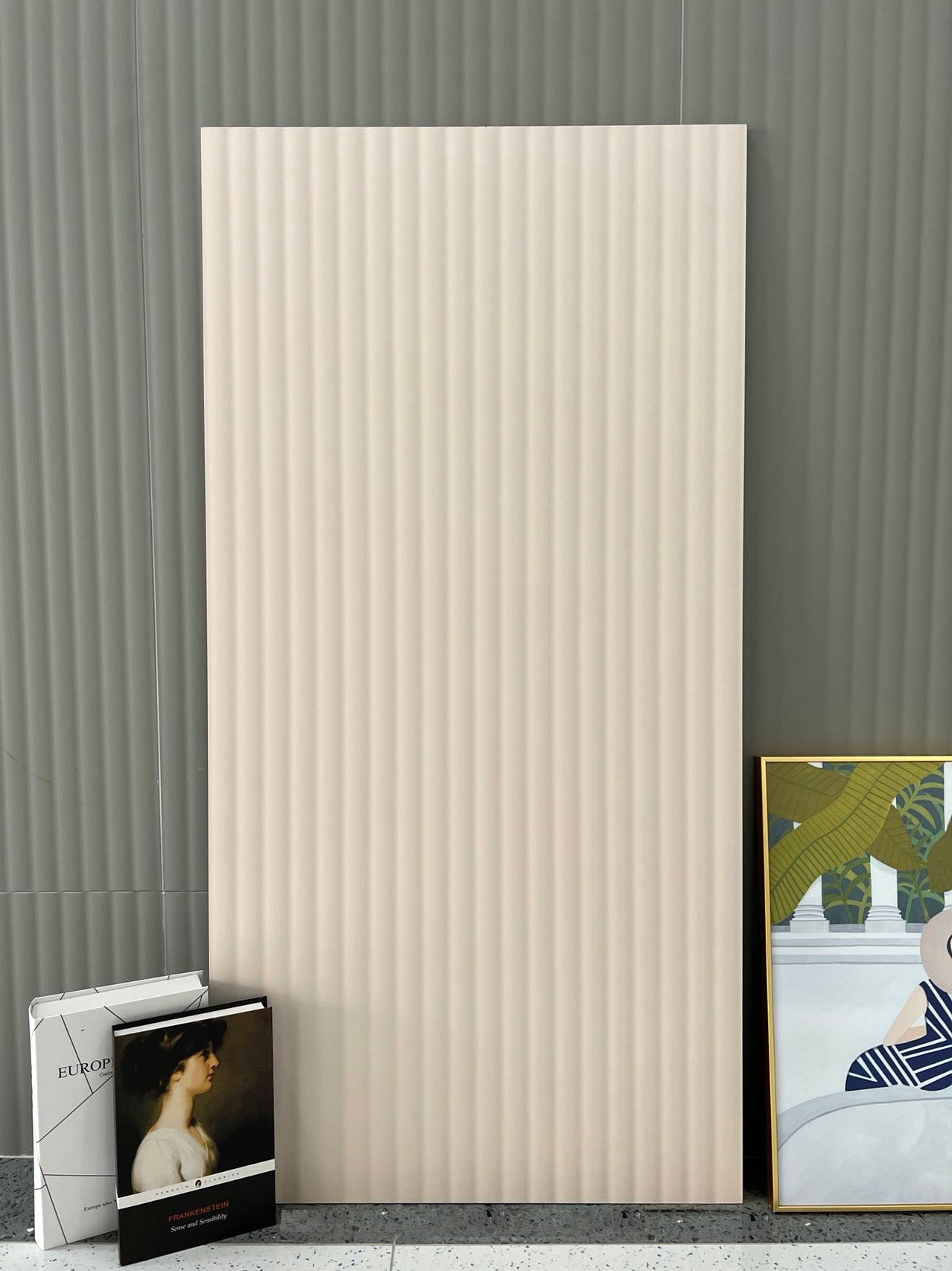 莫蘭迪絲絨米色磚 參考圖