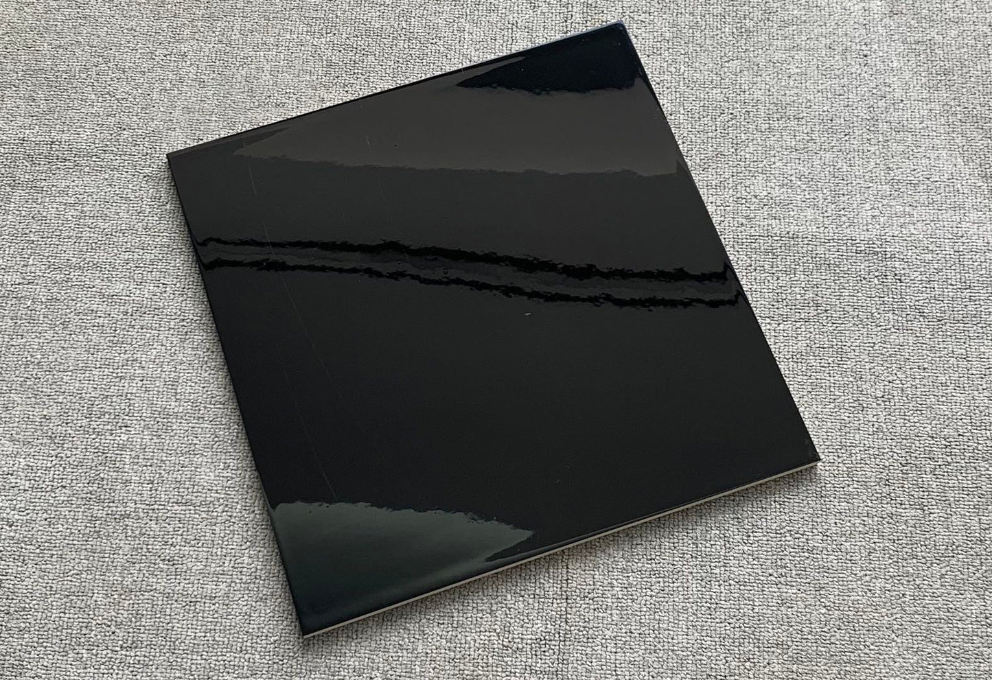 拋光黑色磚 ;樣板