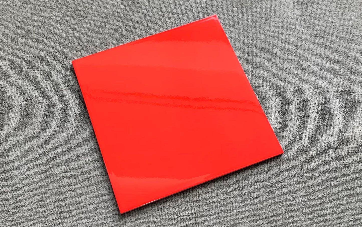 拋光紅色磚 ;樣板