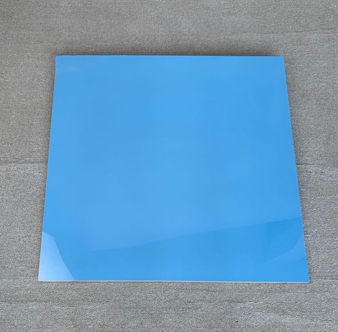 亮光藍色磚 ;樣板