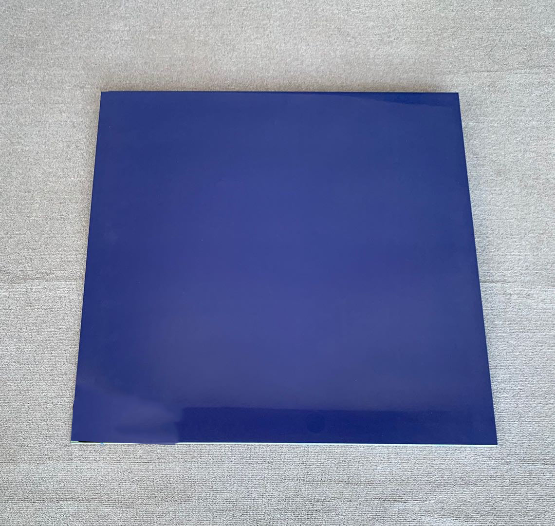 亮光皇家藍色磚 ;樣板