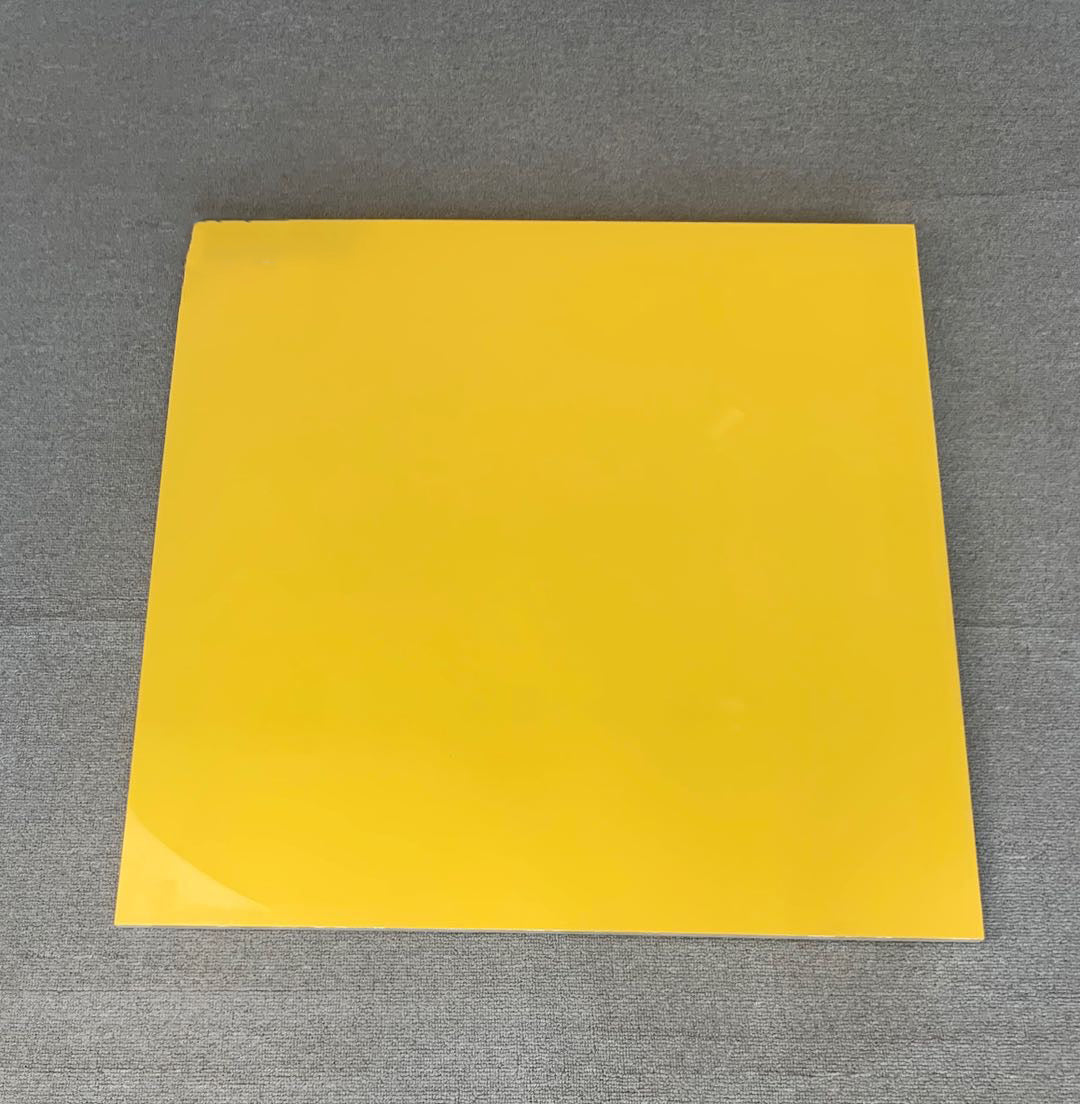 亮光黃色磚 ;樣板