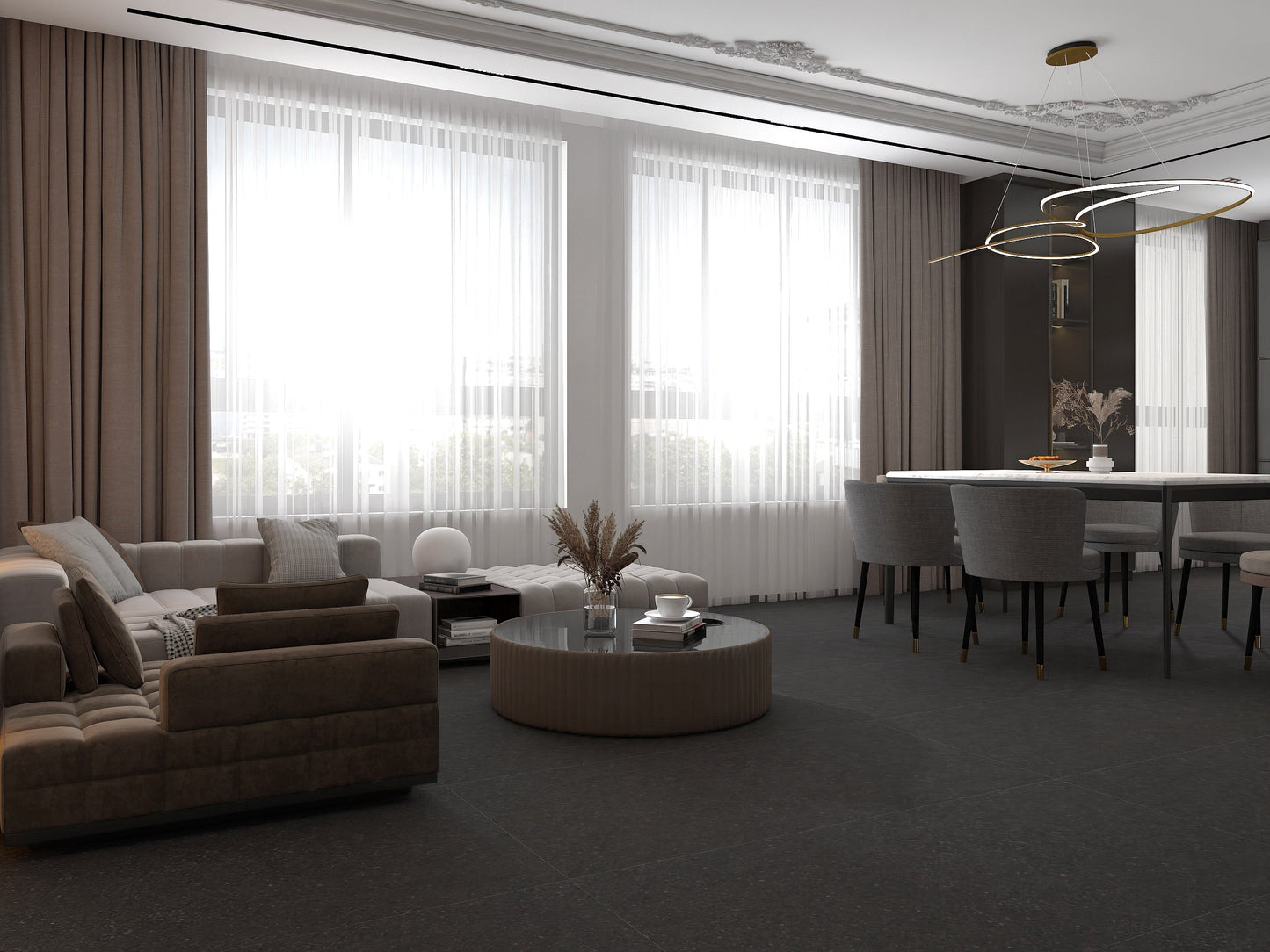 經典啞光水磨石 -T15 ;參考圖