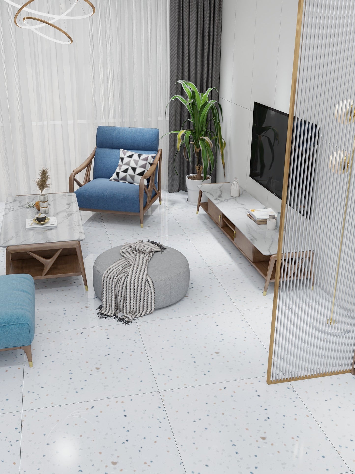 拋光水磨石系列 -T14 ;參考圖