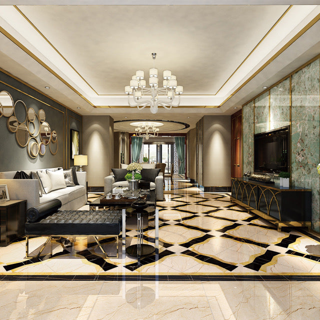 新索菲特金大理石磚, 參考圖