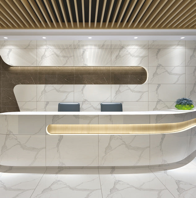 魚肚白大理石磚, 參考圖