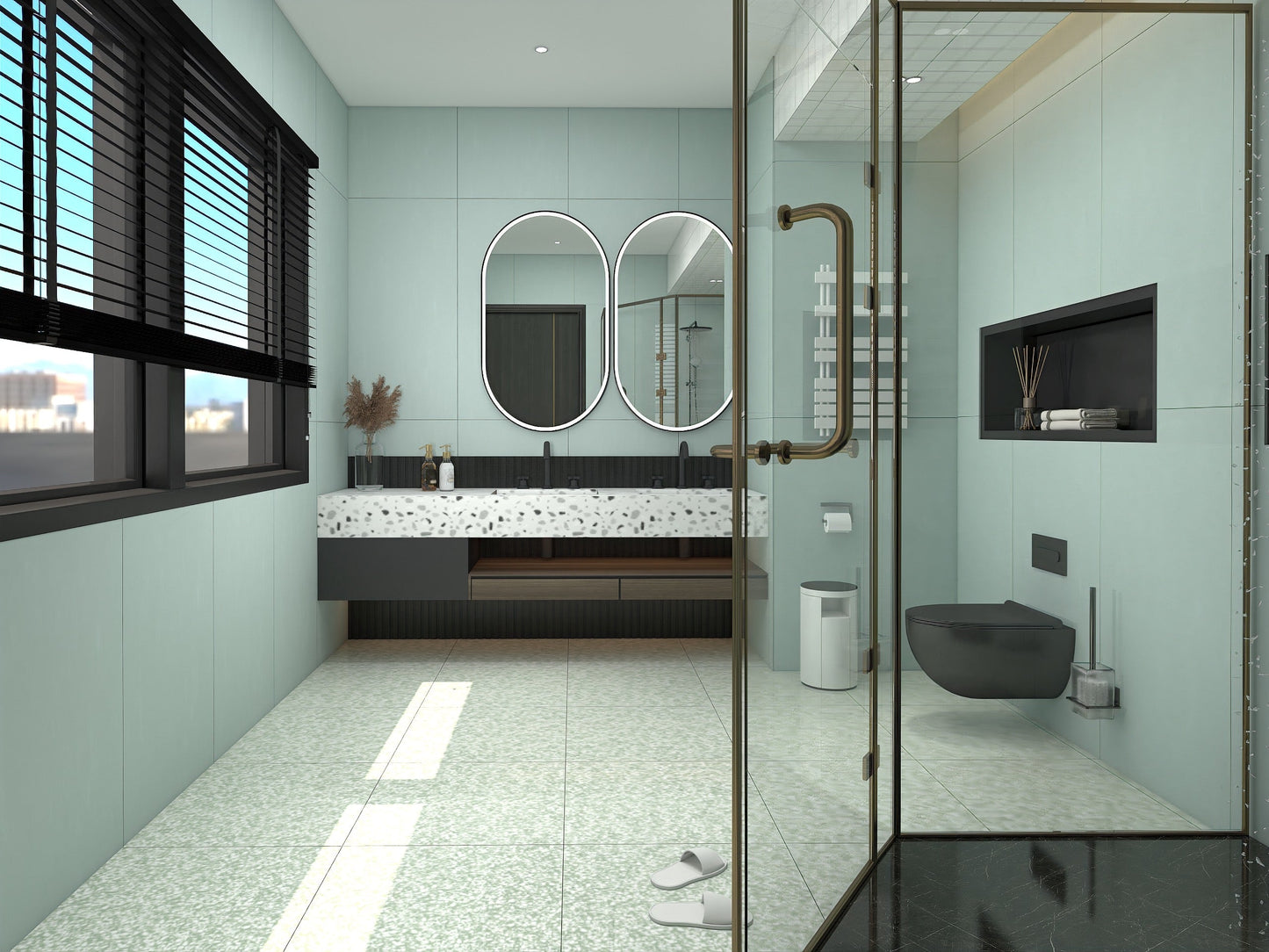 拋光水磨石 - T15 ;參考圖