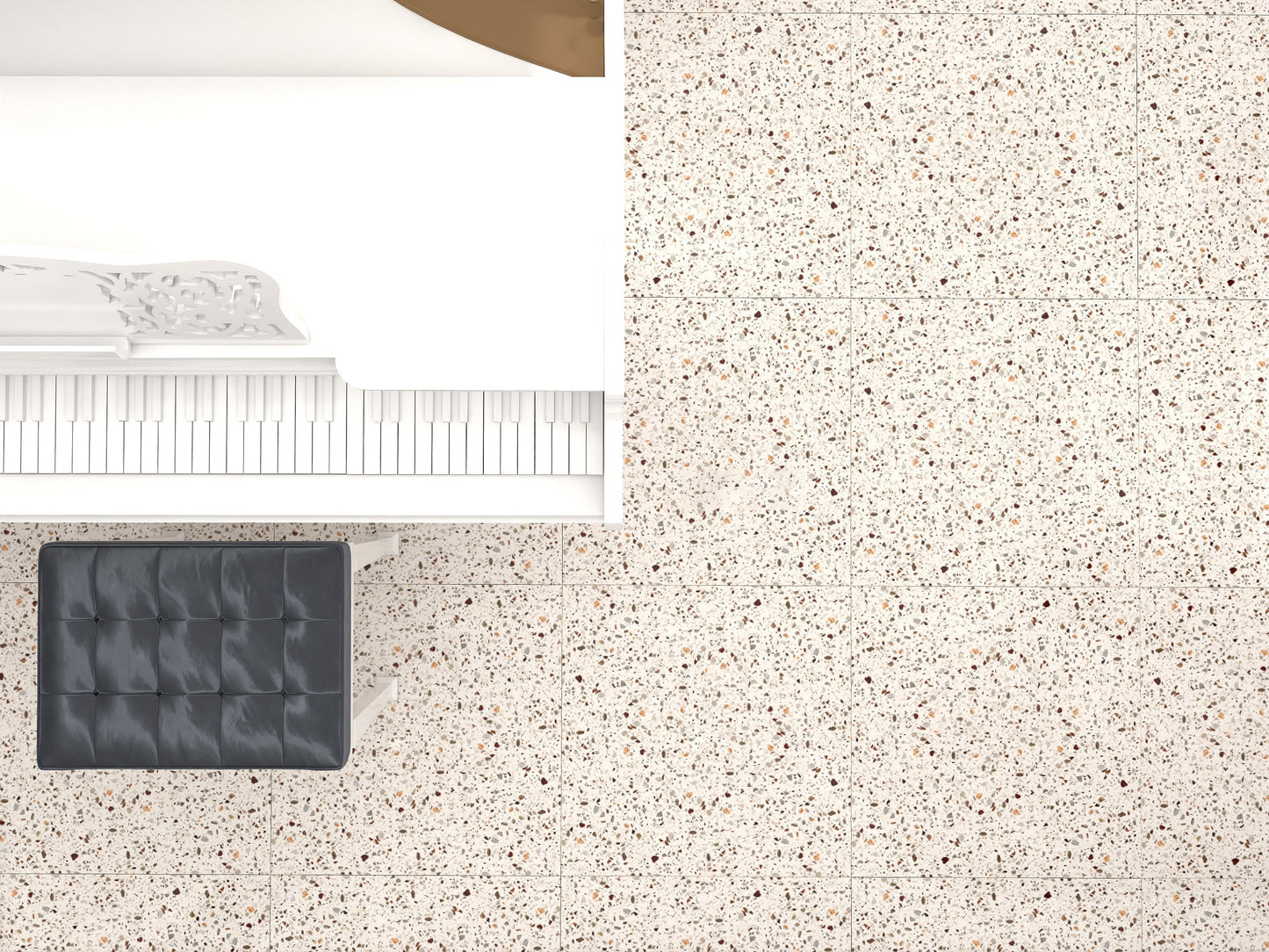 拋光水磨石 - T16 ;參考圖