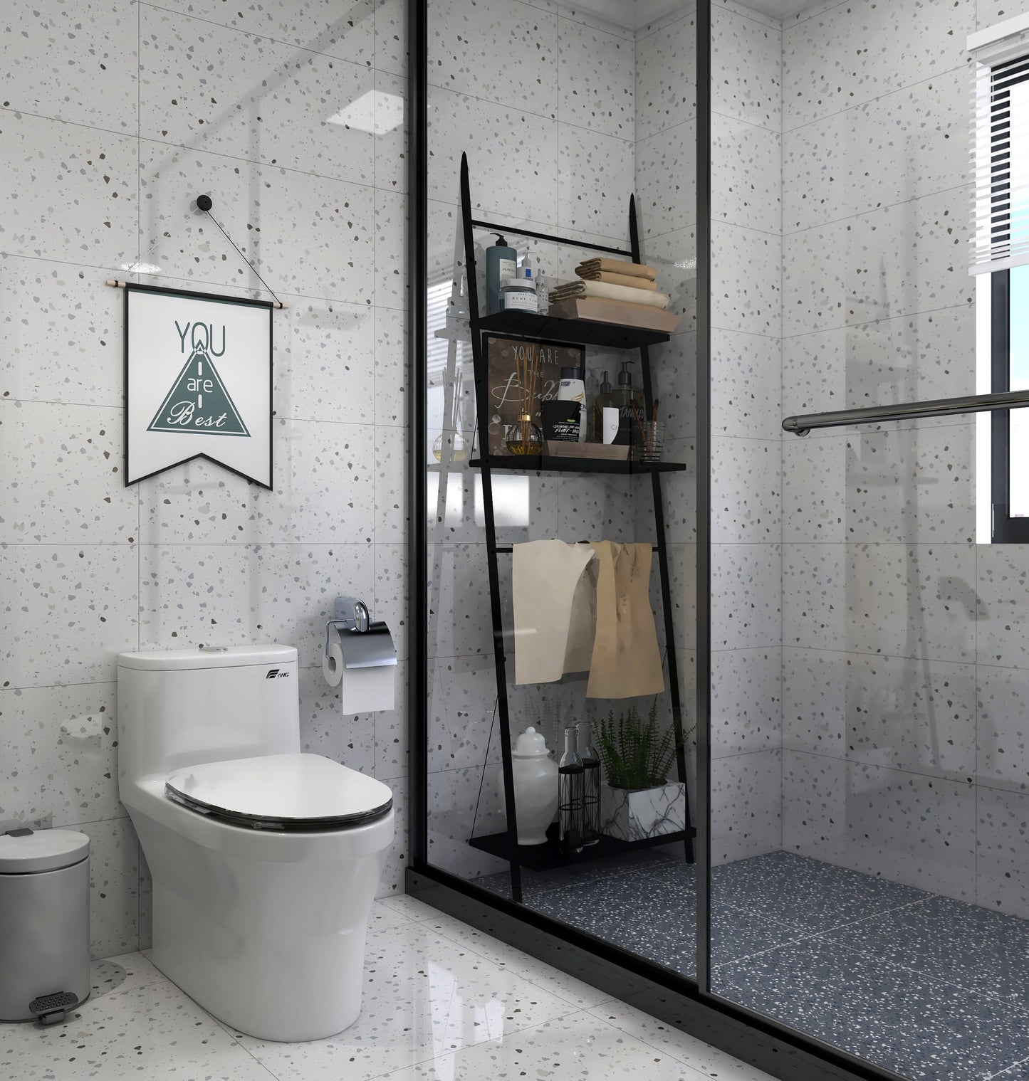 拋光水磨石 - T4 ;參考圖