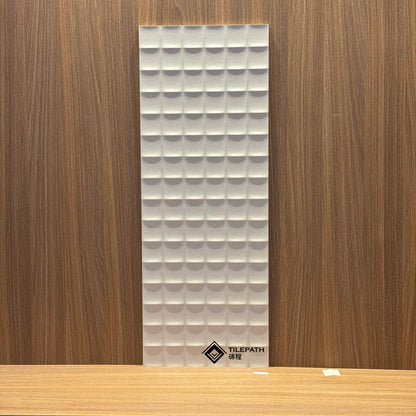 奶油白格仔磚