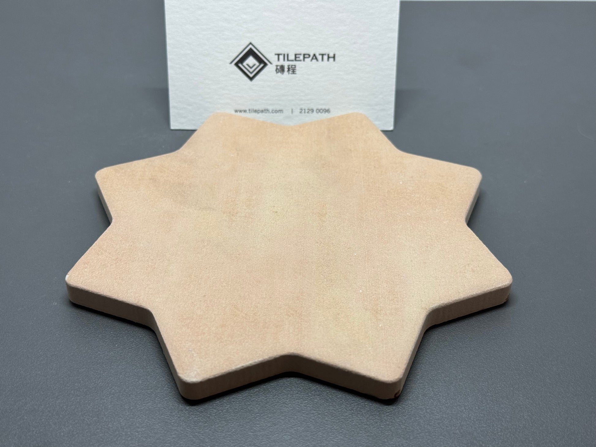 淺焦糖星星十字A (啞光面) 樣板