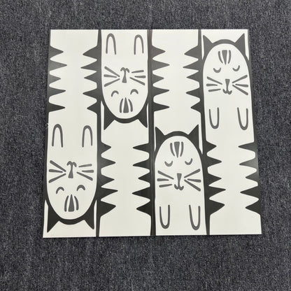 
貓貓花片 ;樣板