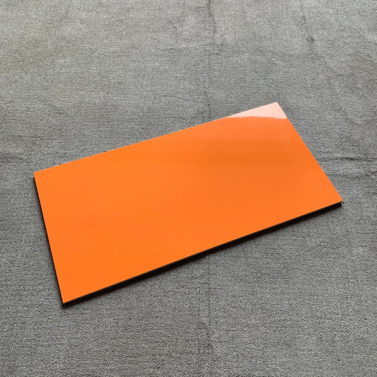 橙色瓷片 ;樣板