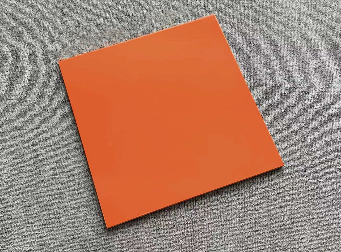 啞光赤橙色磚 ;樣板