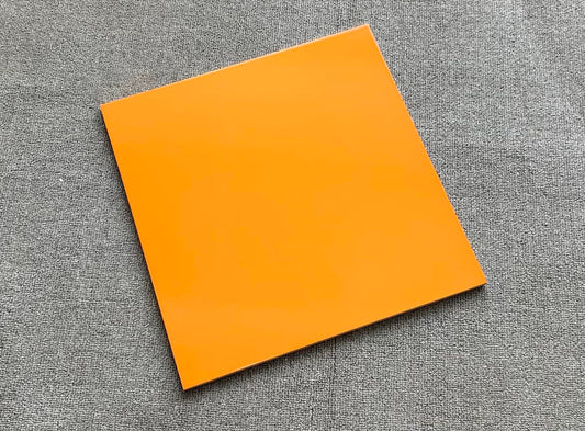 啞光橙色磚 ;樣板